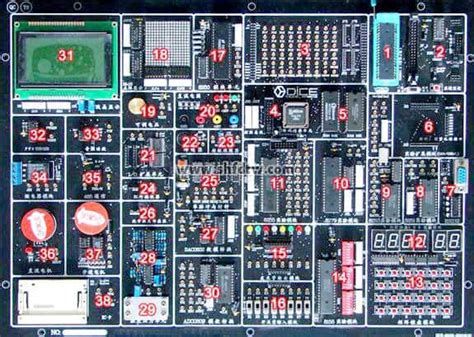 多功能单片机开发系统实验箱 - 上海天威教学公司