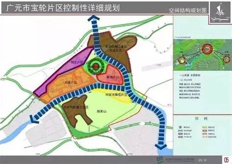广元城北规划图,广元二环路规划图,广元2030城市规划_大山谷图库
