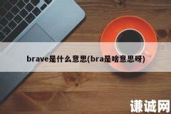 brave是什么意思(bra是啥意思呀) | 谦诚网