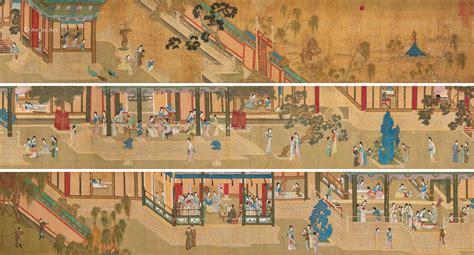 汉宫春晓图图片