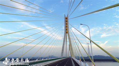 G347江北快速路东延线倒水河大桥主跨成功合龙-武汉市交通运输局