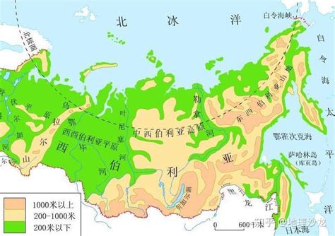 世界主要地形区－西西伯利亚平原_世界地理地图_初高中地理网