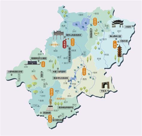 安徽地图全图图片