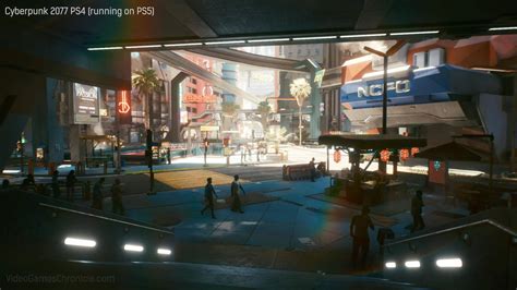 《赛博朋克2077》PC版 PS5版画面对比- DoNews游戏