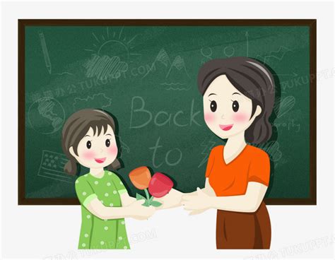 送给老师的祝福教师节海报PSD素材免费下载_红动中国