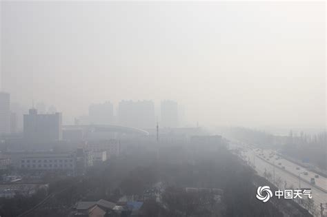 银川出现中度污染雾霾天气-高清图集-中国天气网宁夏站