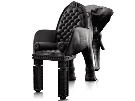 Riera elephant chair大象椅 动物椅 艺术玻璃钢椅 摆件 MAXIMO