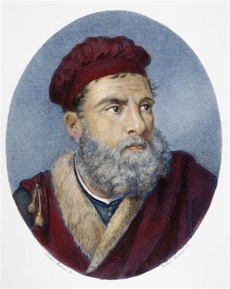 Marco Polo (1254-1324). Nvenetian Traveler. Line Engraving Italian 1820 ...
