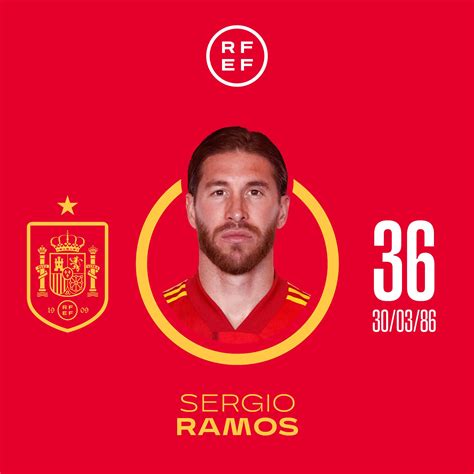 西班牙国家队官方：祝伟大的队长拉莫斯36岁生日快乐-直播吧zhibo8.cc