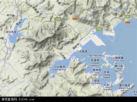 盐田区地图 - 盐田区卫星地图 - 盐田区高清航拍地图