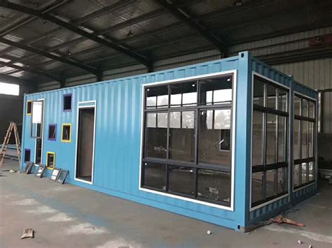 定制集装箱房办公室厂区活动板房 简易房轻钢板房可移动彩钢板房-阿里巴巴