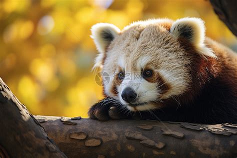 睡在树枝上的小熊猫高清图片下载-正版图片504229341-摄图网