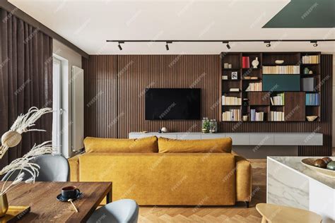 Premium Photo | Creative and modern vintage living room interior design ...