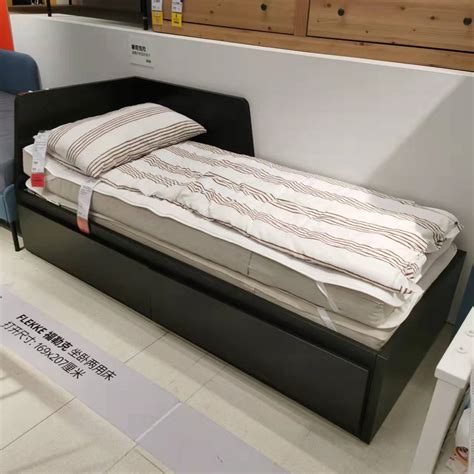 IKEA大连宜家福勒克坐卧两用床沙发床单人床双人床 85--96公斤_虎窝淘