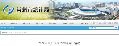 2022年常州GDP9550.1亿元，比上年增长3.5%_常州GDP_聚汇数据