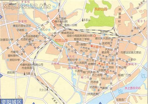 资阳市区地图 - 中国地图全图 - 地理教师网
