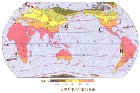 世界温度划分图,度带的划分图,度带分布图_大山谷图库