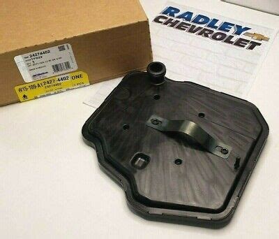24274402 NEW GM OEM AUTOMATIC TRANSMISSION FILTER CHEVROLET CADILLAC ...