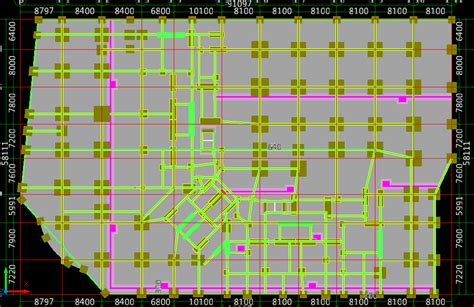 纯CAD提取飞时达土方软件生成的方格网高层数据X,Y,Z的值