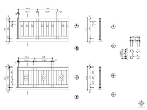 不锈钢围栏栏杆示意图设计图__施工图纸_环境设计_设计图库_昵图网nipic.com