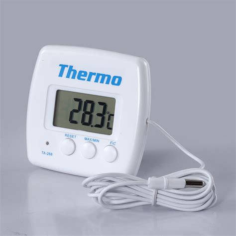 KTJ电子数显温度计 带探头冰箱温度计TA268A 零下40-70度温度表-阿里巴巴