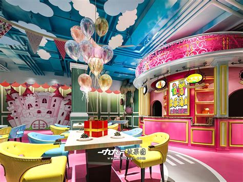 吉咪布丁儿童餐厅设计 - 餐饮空间 - 广州名杰装饰设计有限公司设计作品案例