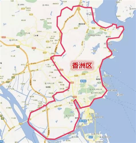 香洲区地图 - 香洲区卫星地图 - 香洲区高清航拍地图 - 便民查询网地图