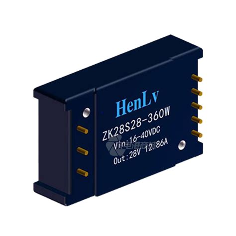 HenLv 恒率 30-1000W（砖块型） 18-36VDC 360W 1/4 标准砖 模块电源_开关电源