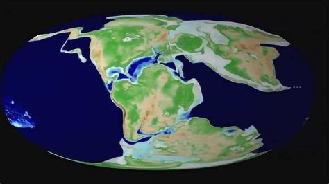 4分钟看懂地球大陆漂移史 从两亿四千万年前到两亿五千万年后