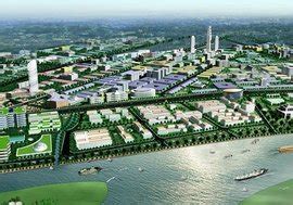 郑州高新区城市副中心规划设计鸟瞰效果图