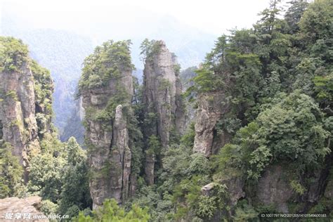 张家界地貌-以地域命名地貌(5) - 高中地理图片 - 地理教师网