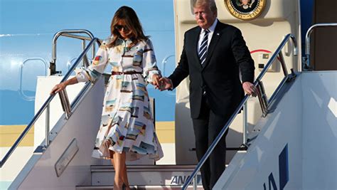 美国总统特朗普抵达日本 - 2019年5月25日, 俄罗斯卫星通讯社