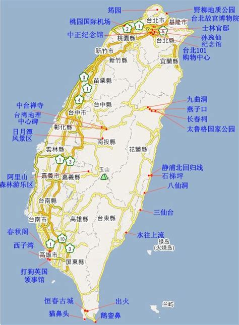 台湾景点排名前十（台湾旅游景点大全） - 含鄱口