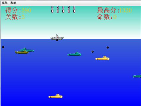 J2SE 潜艇大战小游戏（附源码）-CSDN社区