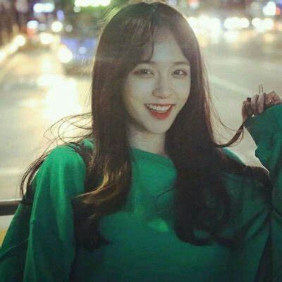 绿色非主流女孩头像