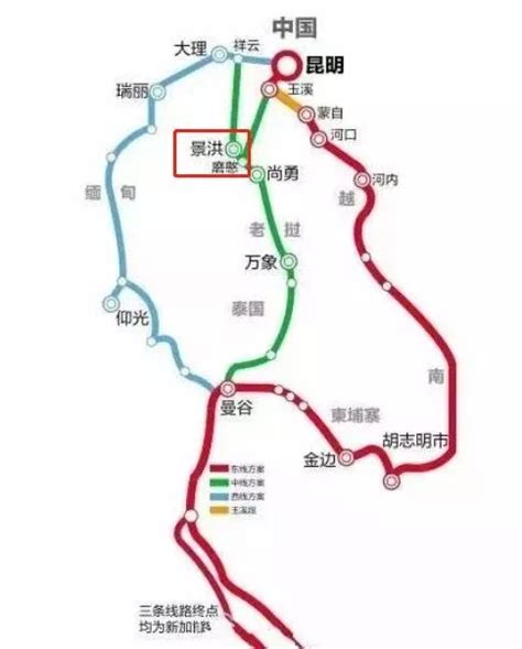 云南沿边铁路线路图,云南省版,云南沿边(第2页)_大山谷图库