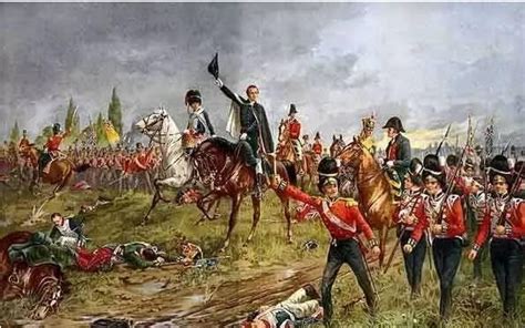 1815年6月18日滑铁卢战役 - 历史上的今天