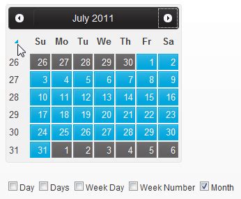 calendar_select 日历选择，可单选日期， 可选时间段 @codeKK AndroidOpen Source Website