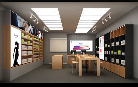 苹果手机SI专卖店设计深圳SI设计,专卖店设计,空间设计,SI设计公司,专卖店设计公司,空间设计公司 - 微空间设计
