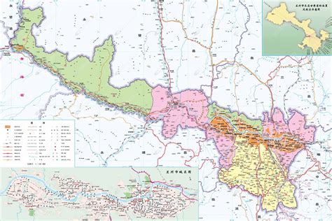 兰州新区地图,兰州省地图,兰州区地图(第4页)_大山谷图库