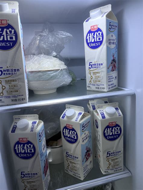 光明牛奶怎么样 1.4升装的光明优倍到了_什么值得买