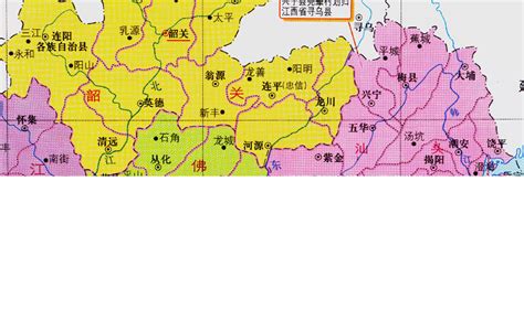 揭阳市行政区划地图：揭阳市下辖2个市辖区2个县代管1个县级市分别是哪些？