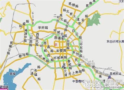 昆明地图 - 图片 - 艺龙旅游指南