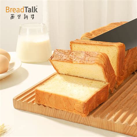 面包新语牛乳厚切吐司面包400g牛奶香面包早餐代餐网红零食整箱_虎窝淘