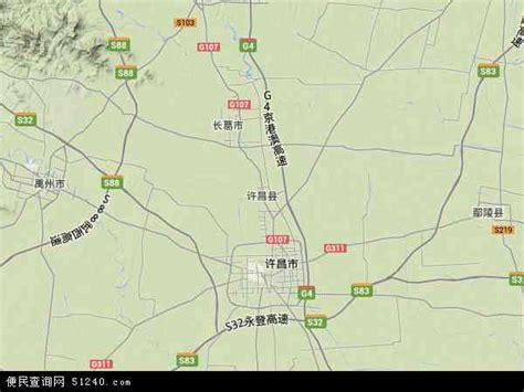 许昌县地图 - 许昌县卫星地图 - 许昌县高清航拍地图
