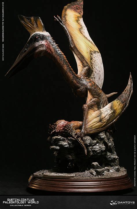 博物馆系列 - Quetzalcoatlus/风神翼龙 收藏级雕像_DAMTOYS-站酷ZCOOL