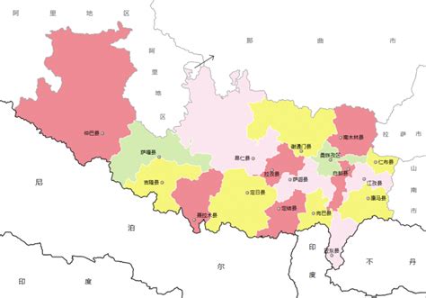日喀则市行政区划地图：日喀则市辖1个市辖区和17个县分别是哪些？