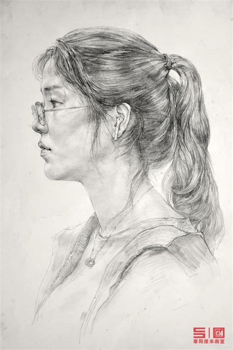 非主流头像素描