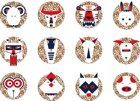 十二生肖图表图片