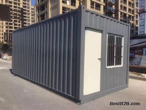 住人集装箱房屋 城市临时安置活动板房 可移动拆卸 防寒岗亭-阿里巴巴